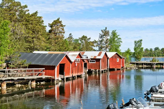 Fritidshus, Båthus i Roslagens skärgård - Herräng, Herräng, Norrtälje