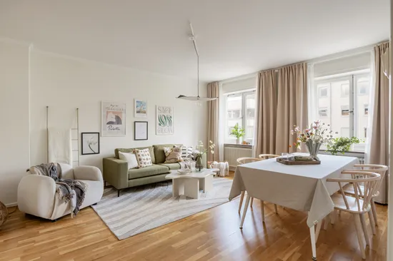 Bostadsrätt, Humblegatan 33B, Högst upp!, Centrala Sundbyberg, Sundbyberg