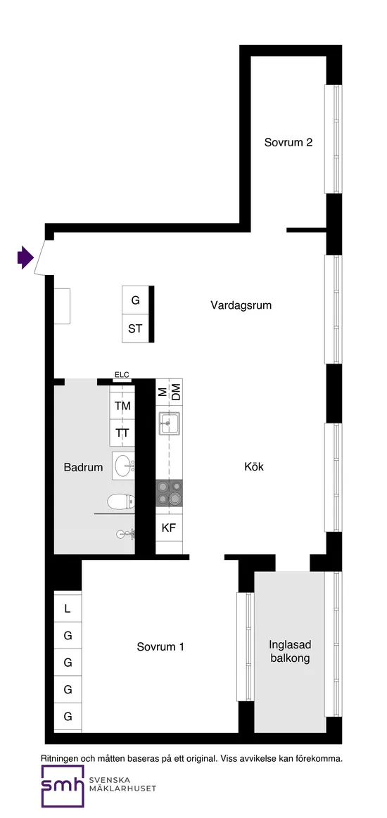 Bostadsrätt, Löfströms allé 4B, Centrala Sundbyberg, Sundbyberg