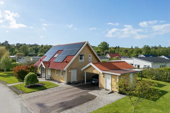 Villa, Walls väg 27, Forsbäck, Kungsbacka