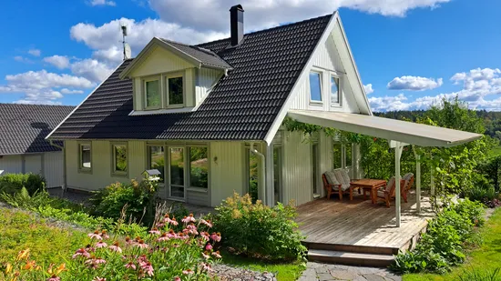 Villa, Hulta Stenbacke  , Sätila, Mark