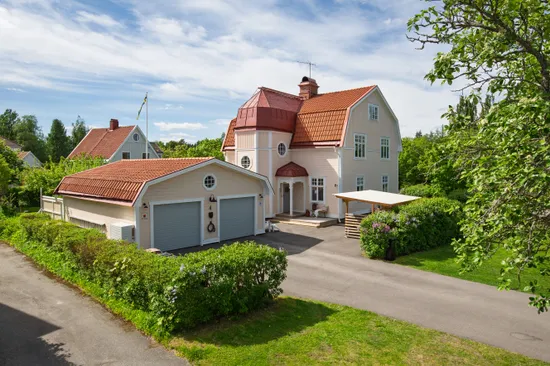 Villa, Västra Ringvägen 4, Villastaden, Gävle