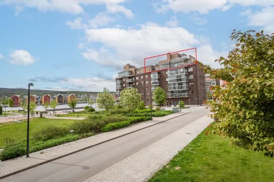 Bostadsrätt, Ångaregatan 3, Norra Kajen, Sundsvall