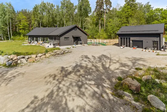 Villa, Häggeby kyrkväg 23, Skokloster Häggeby, Håbo