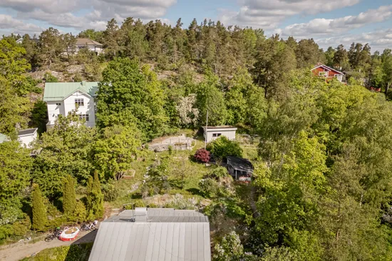 Tomt, Del av Högalidsvägen 5, Lännersta, Nacka