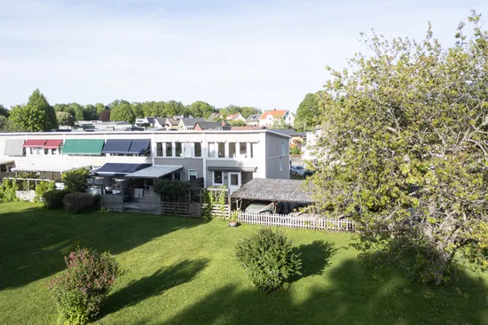 Villa, Radhus, Backgårdsgatan 1, Trandared, Borås