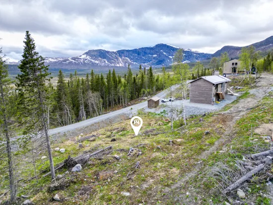 Tomt, Frälsisvägen 38, Kittelfjäll, Vilhelmina