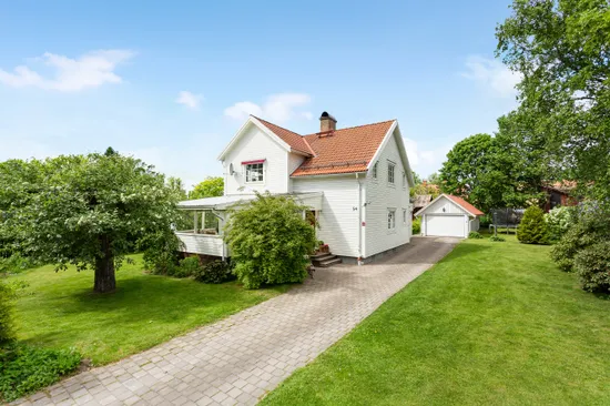 Villa, Långgatan 54, Centrala Kil, Kil