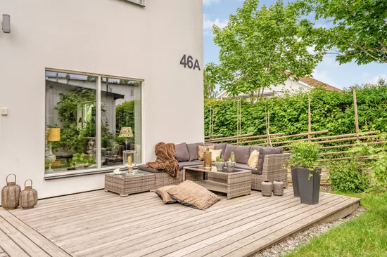Bostadsrätt, Radhus, Sågtorpsvägen 46A, Näsby Park, Täby