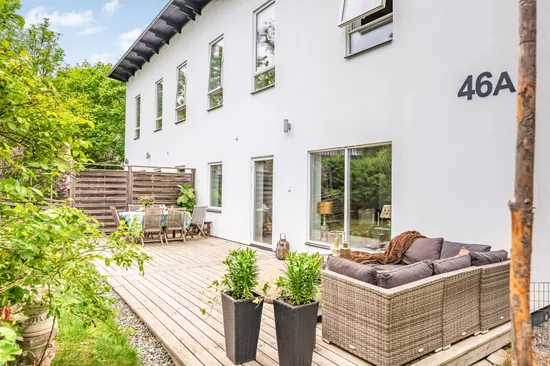 Radhus, Sågtorpsvägen 46A, Näsby Park, Täby