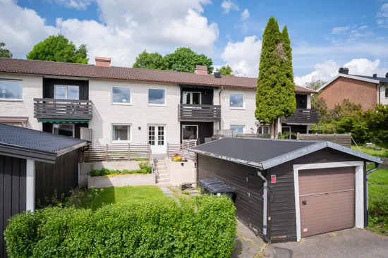 Villa, Radhus, Klockarstigen 4, Brämhult, Borås