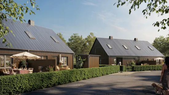 Radhus, Predikantens väg 4-6, Trosa - Tomtaklint, Trosa