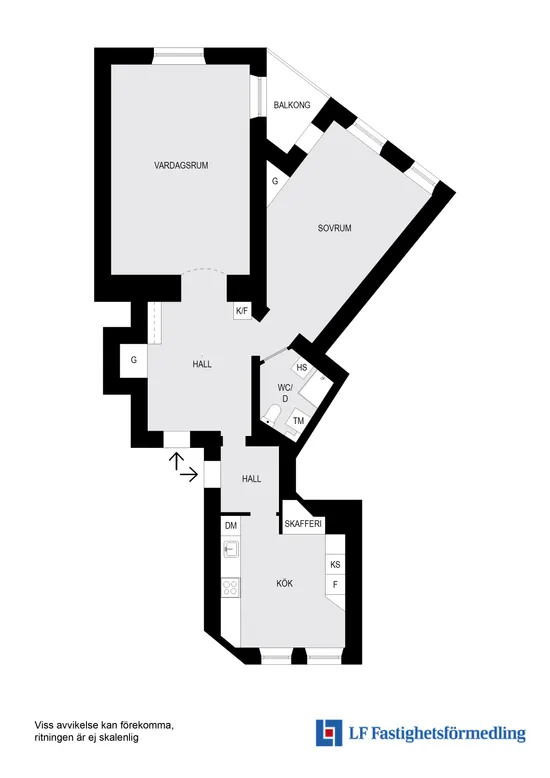 Bostadsrätt, Ringvägen 110B, Södermalm - Skanstull, Stockholm