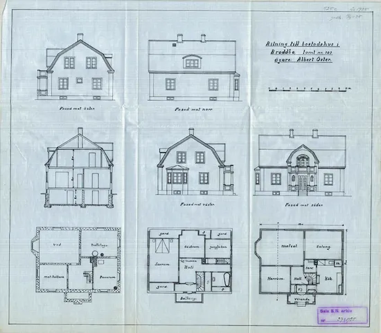 Villa, Barrvägen 1, Broddbo, Sala
