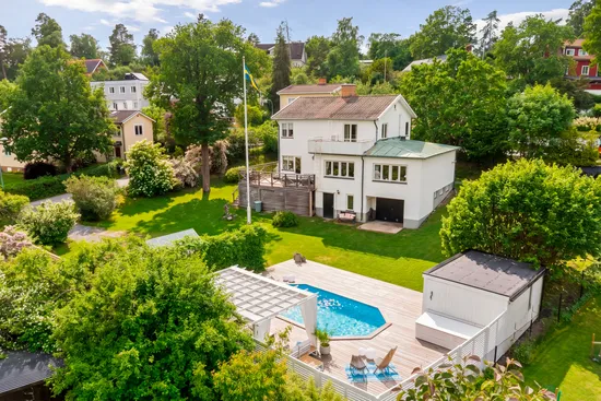 Villa, Lostigen 6, Solhem, Stockholm