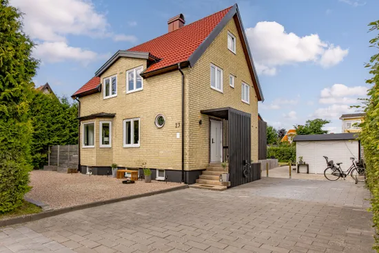 Villa, Wrangelsgatan 23, Furet, Halmstad