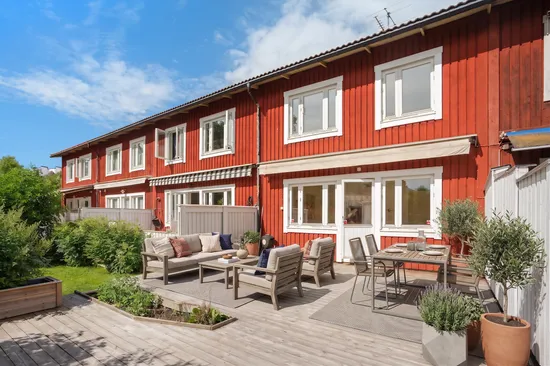 Villa, Radhus, Oxelbärsgränd 32, Hässelby Södra Villastad, Stockholm
