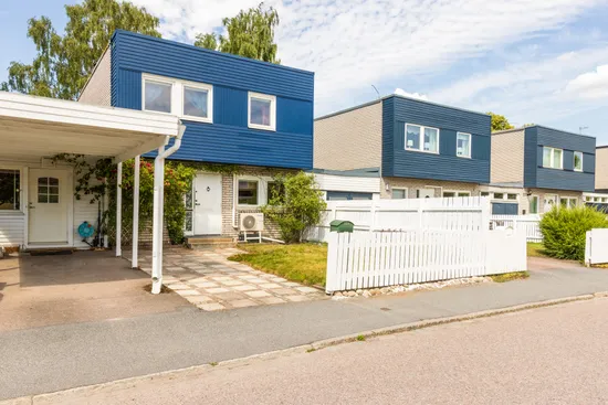 Radhus, Liljegatan 22A, Fålhagen, Uppsala