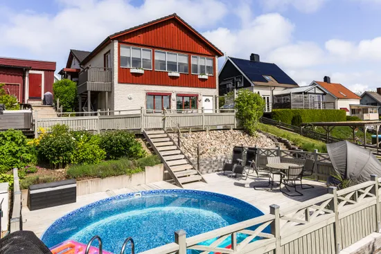 Villa, Vattentornsgatan 13, Övre Holm, Motala