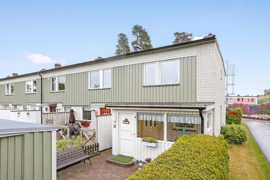 Villa, Radhus, Norrsättersgatan 12, Malmslätt, Linköping