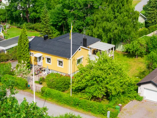 Villa, Rosenhillsvägen 19, Edsviken, Sollentuna