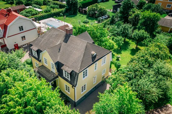 Villa, Västra Grevilligatan 4, Nyestan, Mariestad