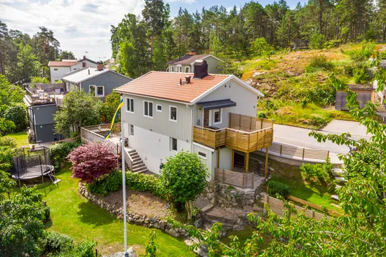 Villa, Tunnbrödsvägen 62, Bällsta, Stockholm