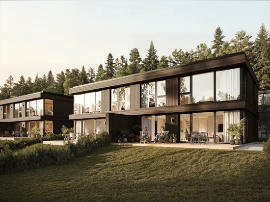 Radhus, Lidavägen 3, Gladö Kvarn, Huddinge