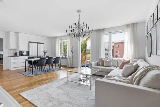 Bostadsrätt, Fridensborgsvägen 125, Järvastaden, Solna