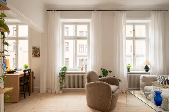 Bostadsrätt, Hagagatan 8, 1 tr, Vasastan, Stockholm