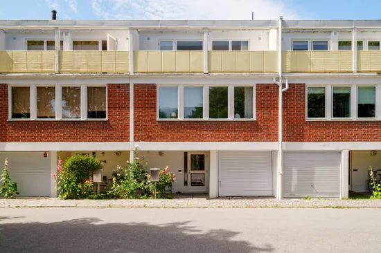 Radhus, Bülow Hübes väg 13F, Bellevue Sjösida, Malmö
