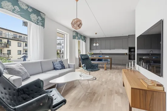 Bostadsrätt, Fridensborgsvägen 107B, Järvastaden, Solna