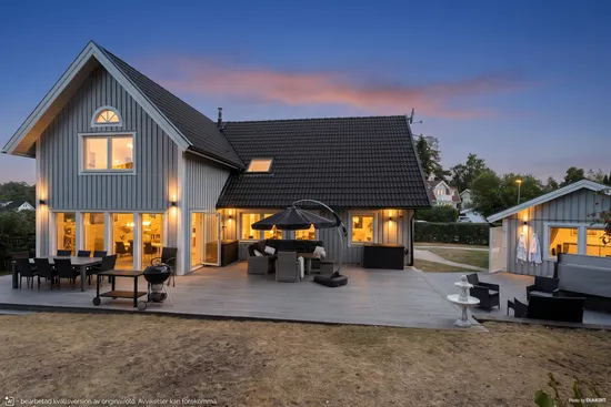 Villa, Hornblåsargränd 5, Gribbylund, Täby