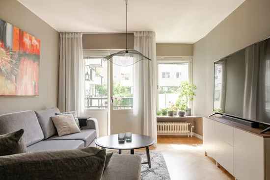 Bostadsrätt, Bangatan 1B, Huvudsta, Solna