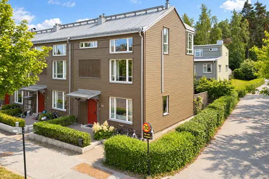 Radhus, Vistabergs allé 56, Vistaberg, Huddinge