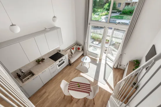 Bostadsrätt, Russinvägen 7, uteplats, Hökarängen, Stockholm