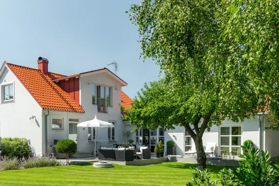 Villa, Byvägen 4 / Giggvägen 2, Barsebäcks by, Kävlinge