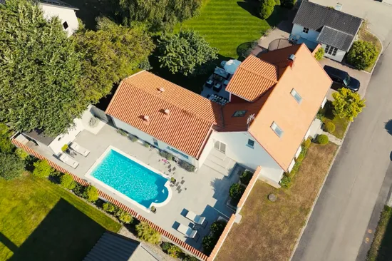 Villa, Byvägen 4 / Giggvägen 2, Barsebäcks by, Kävlinge