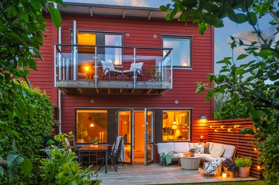 Radhus, Mor Annies väg 7A, Björkris, Kungsbacka