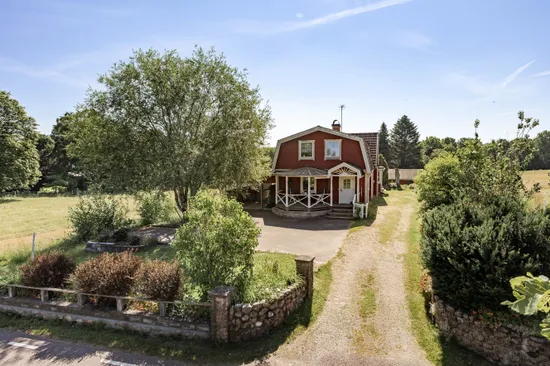 Villa, Kyrkvägen 44, Simlångsdalen, Halmstad