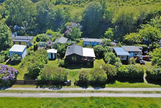Fritidshus, Fackelrosvägen 30, Strandåsens stugförening, Sibbarp, Limhamn, Malmö