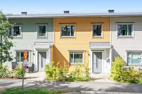 Radhus, Hägnadsgatan 15b, Trädgårdsstaden, Skövde