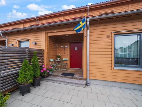 Radhus, Källarängsvägen 35c, Sundby Strand, Strängnäs