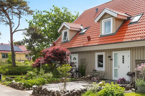 Radhus, Hajvägen 16G, Träslövsläge, Varberg