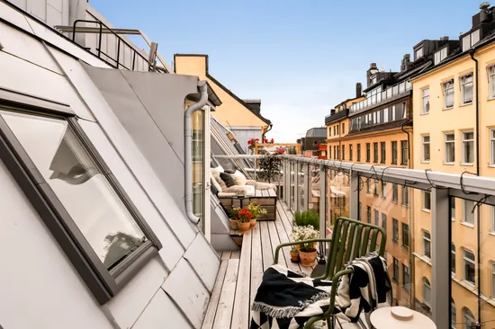 Bostadsrätt, Kronobergsgatan 25, Takvåning, Kungsholmen, Stockholm