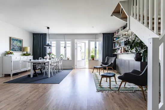 Radhus, Lövsångarvägen 3B, Sånghusvallen, Krokom