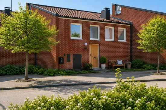 Radhus, Tinghögsvägen 90, Möllevången, Lund