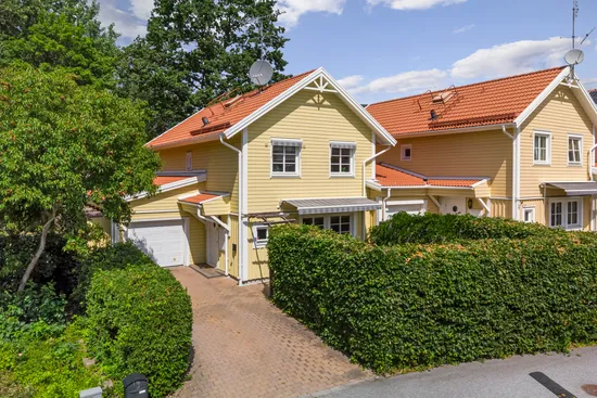 Radhus, Blomsterkungsvägen 191, Hässelby Norra Villastad, Stockholm
