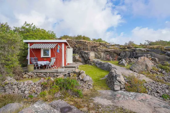 Fritidshus, Grötviks Hamn, stuga nr 32, Grötvik, Halmstad