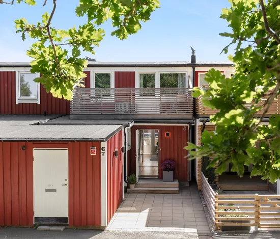 Radhus, Kupeskärsgatan 67, Önnered, Göteborg